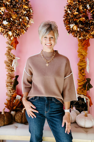 Timeless Mocha Sweater