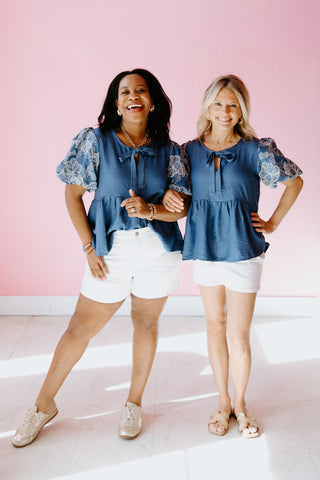 Timeless Denim Top