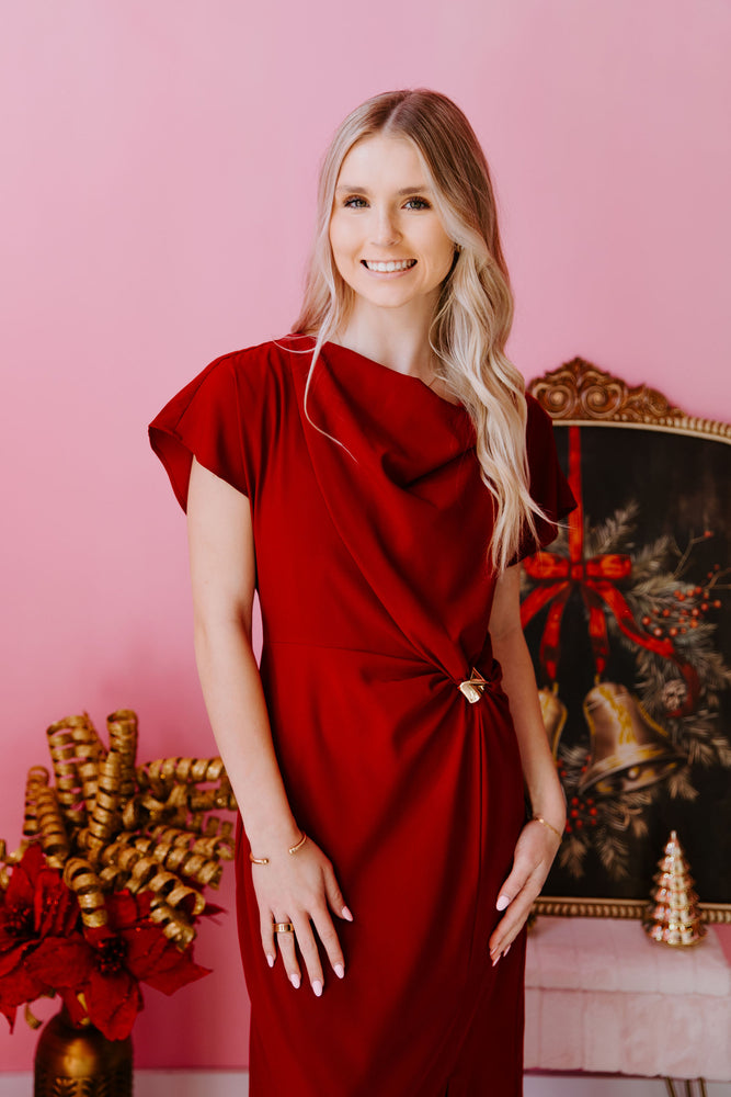 Effortless Beauty Midi Dress