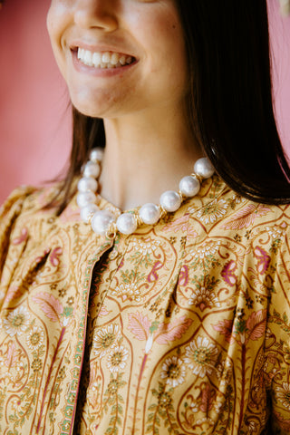 Pearl Ring Necklace
