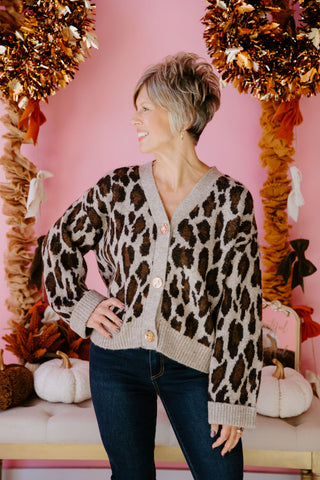 Wild to be Chic Cardigan