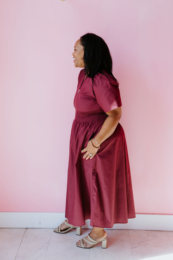 Come Away With Me Midi Dress