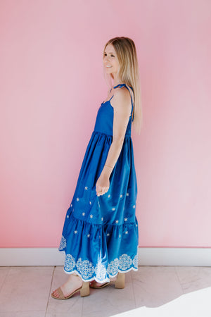 Thinking Of Summer Midi Dress