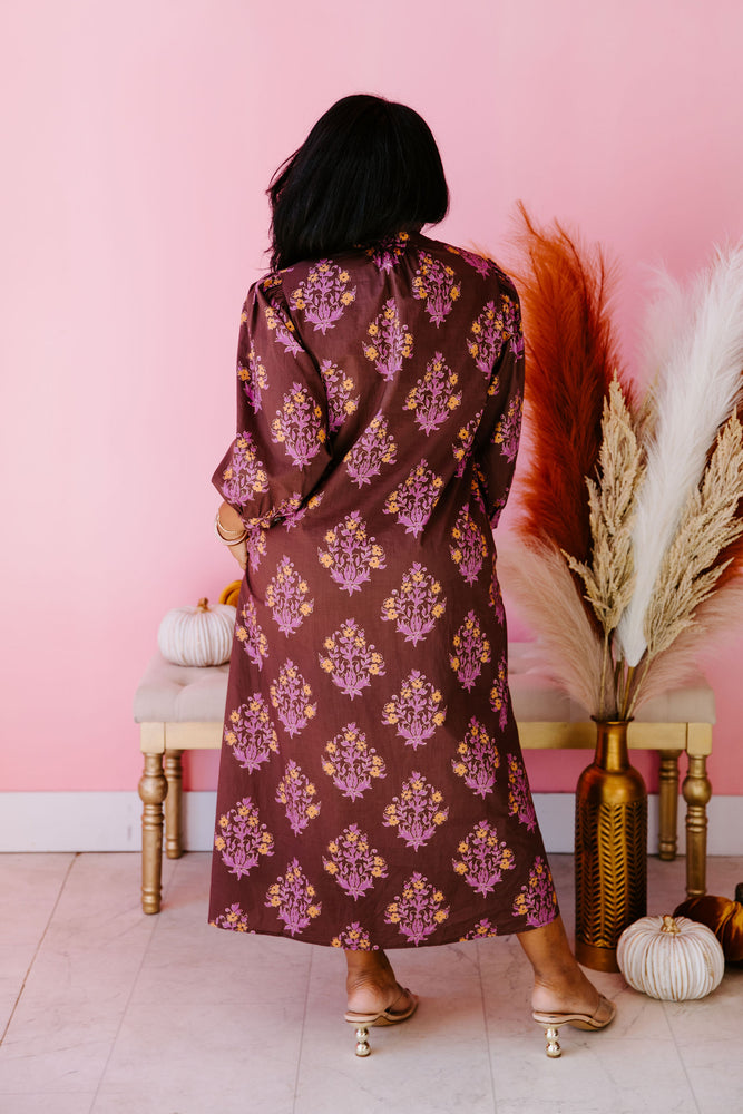 Chic In Bloom Midi Dress