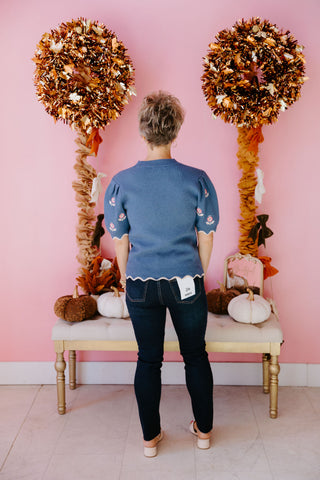 Petals and Blooms Sweater
