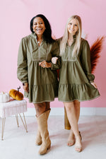 Olive to be Chic Dress