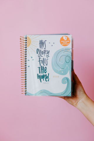 His Glory Fills The World Planner