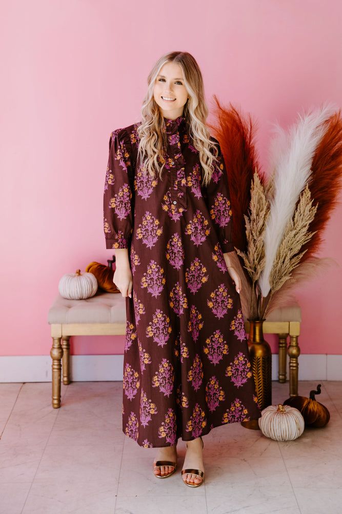 Chic In Bloom Midi Dress