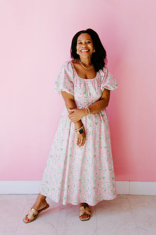 Daylight Chic Midi Dress
