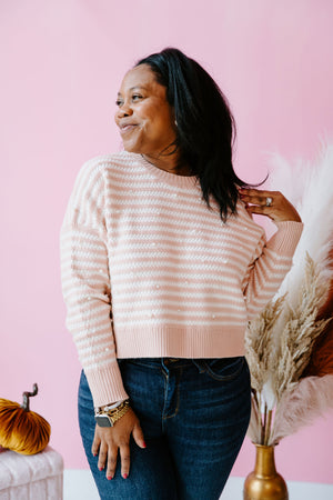 Pearls for Days Sweater
