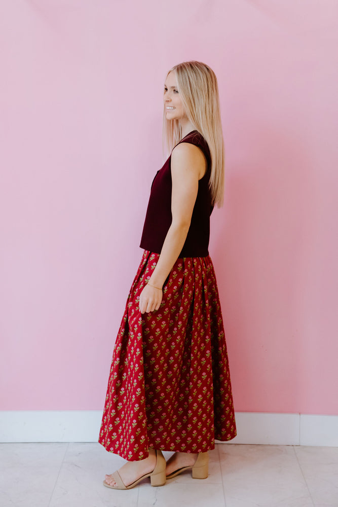 Happily Mine Midi Skirt