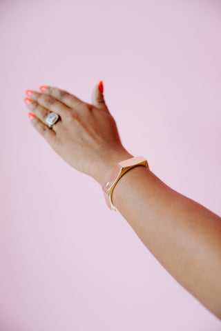 Angled Bangle Bracelet