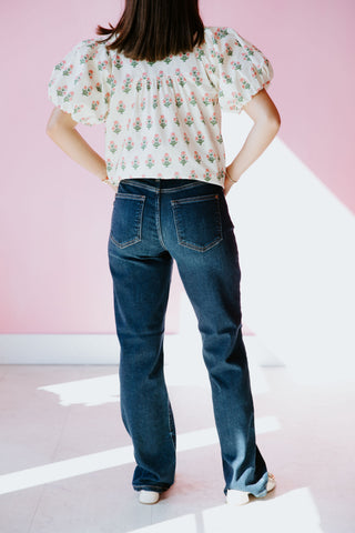 Effortless Straight Denim