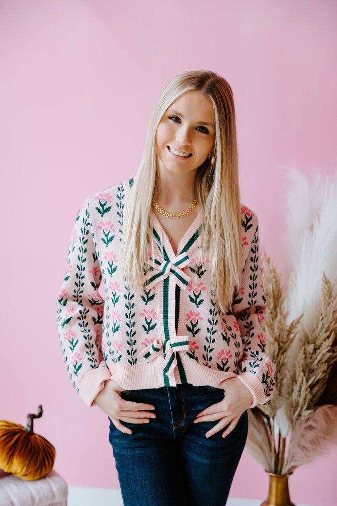 Falling into Petals Cardigan