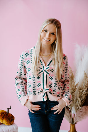 Falling into Petals Cardigan
