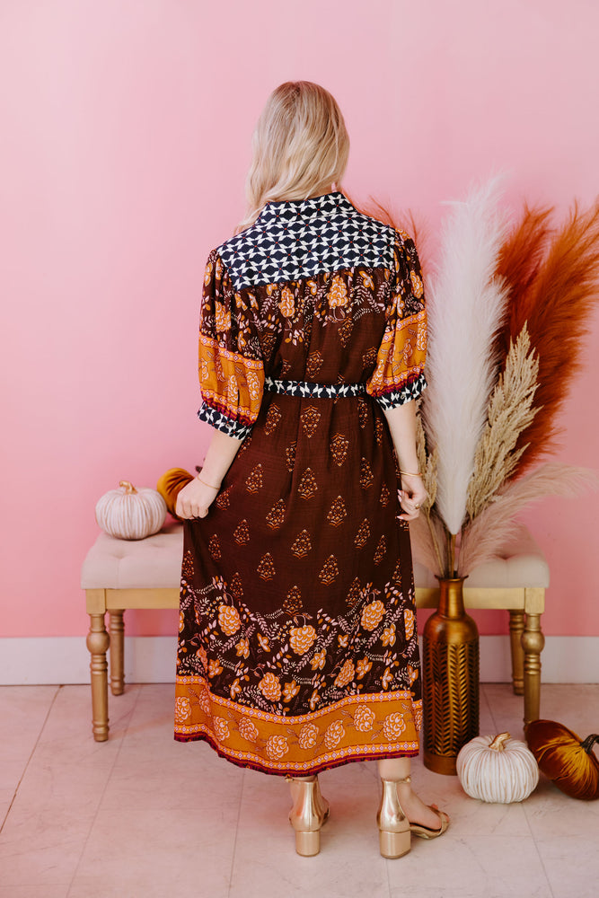 Thinking About You Midi Dress