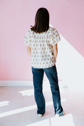 Petals Charm Top