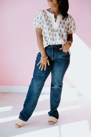 Effortless Straight Denim