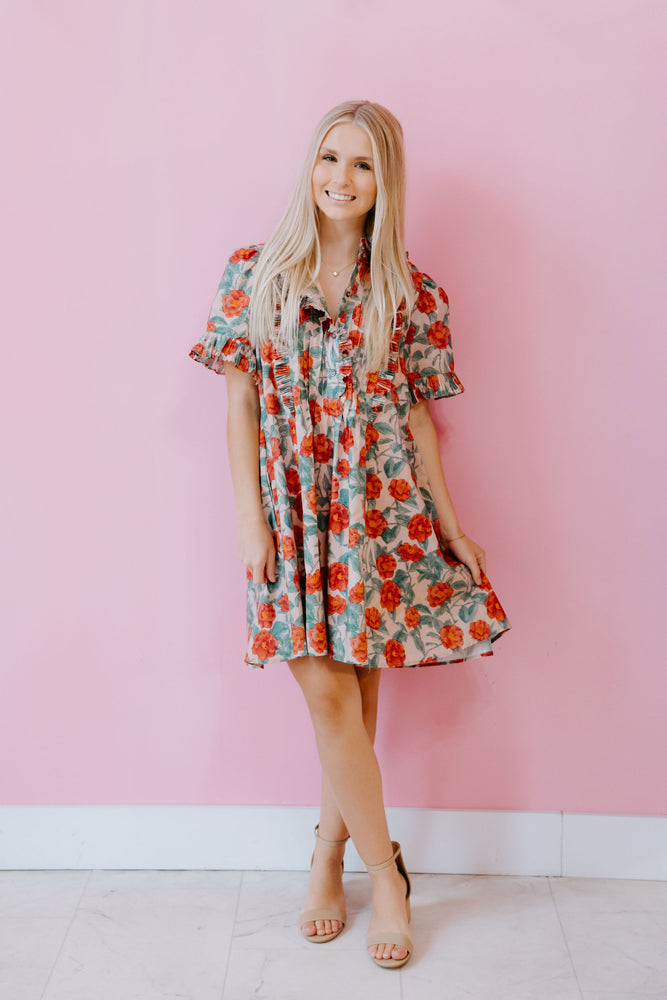 Vintage Rose Dress
