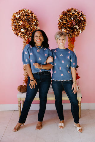 Petals and Blooms Sweater