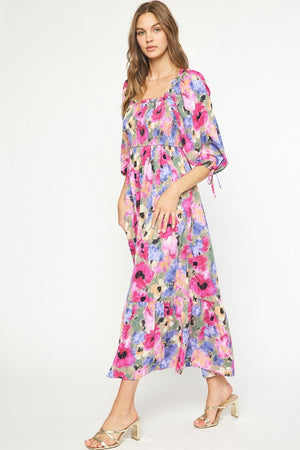 Florals Please Maxi Dress