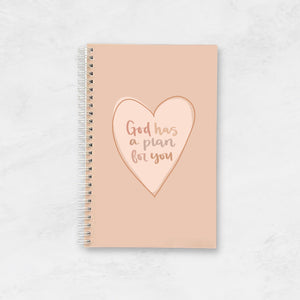 
            
                Load image into Gallery viewer, God Has A Plan For You Notebook
            
        