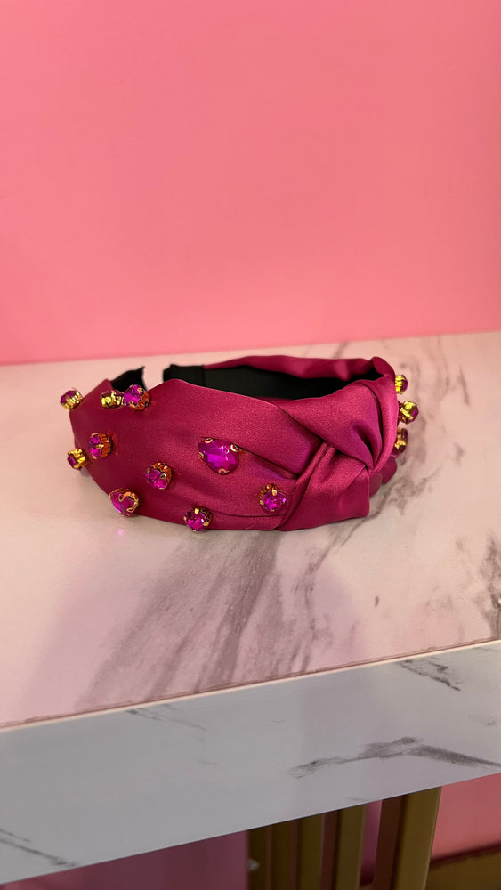 
            
                Load image into Gallery viewer, Fuchsia Feels Headband
            
        