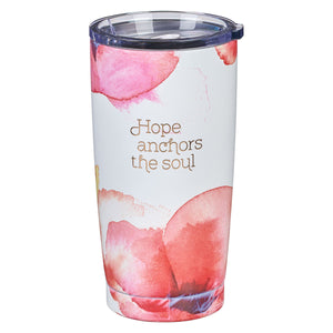 Hope Anchors the Soul Travel Mug