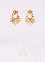 Glenda Metal Drop Earring