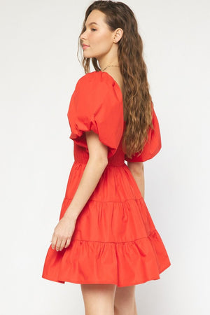 Scarlet Whimsy Dress