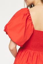 Scarlet Whimsy Dress