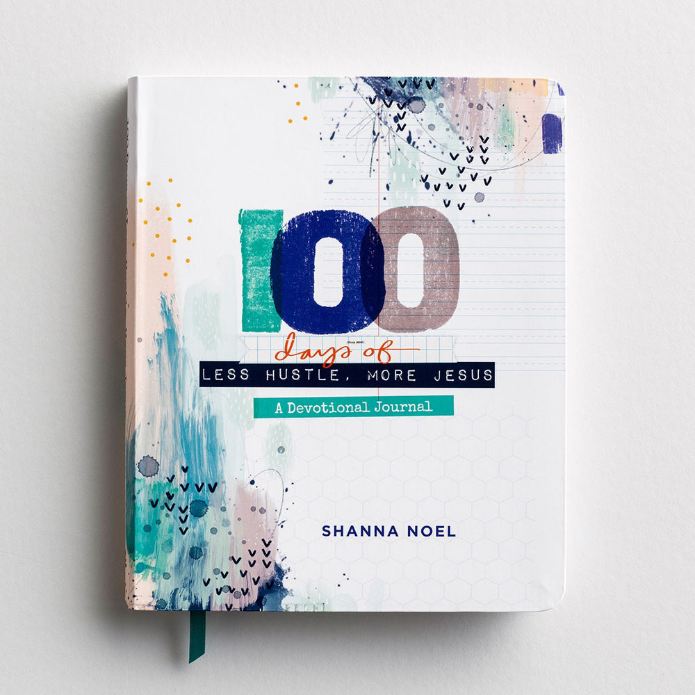 100 Days of Less Hustle More Jesus Devotional Journal
